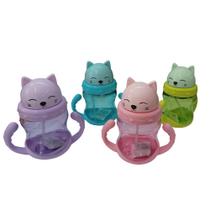 Garrafa De Água Com Canudinho Infantil 330ml Garrafa De Água Com Canudinho Infantil 330ml