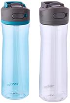 Garrafa de água Contigo Ashland 2.0 à prova de vazamentos, 710 ml, pacote com 2