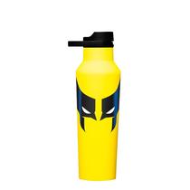 Garrafa de água Corkcicle Marvel Wolverine 600mL isolada Garrafa de água Corkcicle Marvel Wolverine 600mL isolada