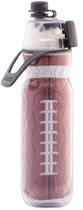 Garrafa de água de nebulização O2COOL Mist 'N Sip 600mL Football Design Garrafa de água de nebulização O2COOL Mist 'N Sip 600mL Football Design