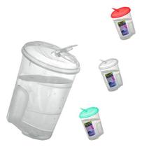 Garrafa De Agua De Plastico Com Tampa Colors 1200ml