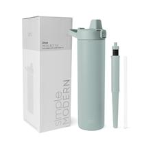 Garrafa de Água de Vidro Marinho 700ml - Moderna, Isolada e com Filtro Garrafa de Água de Vidro Marinho 700ml - Moderna, Isolada e com Filtro