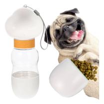 Garrafa De Água E Comida Portátil Para Cães Pet Bebedouro