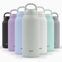 Garrafa de Água Ello Cooper Twist 1.2L em Aço Inoxidável - Cor Sage