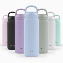 Garrafa de Água Ello Cooper Twist 650ml em Aço Inoxidável - Azul Halógeno Garrafa de Água Ello Cooper Twist 650ml em Aço Inoxidável - Azul Halógeno