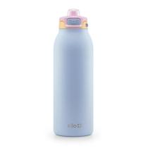 Garrafa de Água Ello Pop & Fill 1,2L em Aço Inoxidável - Coastal Sunrise