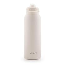 Garrafa de Água Ello Pop & Fill 946ml - Aço Inoxidável Creme