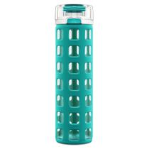 Garrafa de Água Ello Syndicate - 590ml, Vidro Reutilizável, Sem BPA - Menta Garrafa de Água Ello Syndicate - 590ml, Vidro Reutilizável, Sem BPA - Menta