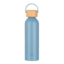 Garrafa de Água em Alumínio 500ml GA0601 Azul Bali - BRW Garrafa de Água em Alumínio 500ml GA0601 Azul Bali - BRW