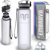 Garrafa de água Embrava Best Sports 1L com alça e filtro transparente