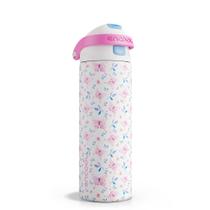Garrafa de água ENCOOL, isolada à prova de vazamentos, 700mL Blossom Butterfly Garrafa de água ENCOOL, isolada à prova de vazamentos, 700mL Blossom Butterfly