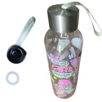 Garrafa De Água Escolar Infantil Girl Power 600Ml