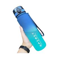 Garrafa De Água Esportiva De Grande Capacidade 500ML 1000ML Motivacional À Prova De Vazamentos