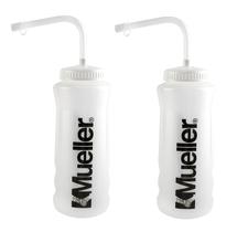 Garrafa de água esportiva Mueller Quart com palha, sem BPA, pacote com 2 unidades