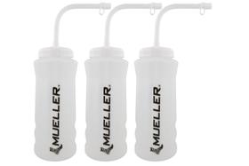 Garrafa de água esportiva Mueller Quart com palha, sem BPA, pacote com 3 Garrafa de água esportiva Mueller Quart com palha, sem BPA, pacote com 3