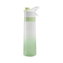 Garrafa De Água Esportiva Unissex Com Spray Gradual De Névoa, Copo De Plástico De Alta Qualidade, Garrafa De Água Esportiva Unissex Com Spray Gradual De Névoa, Copo De Plástico De Alta Qualidade,