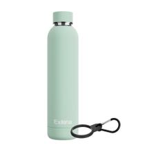 Garrafa de água Exllena Slim Isolated 750mL em aço inoxidável