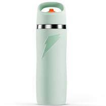 Garrafa de água Gatorade Overtime em aço inoxidável 650mL com canudo Garrafa de água Gatorade Overtime em aço inoxidável 650mL com canudo