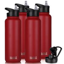 Garrafa de água HASLE OUTFITTERS em aço inoxidável 1,2 L com 2 tampas Garrafa de água HASLE OUTFITTERS em aço inoxidável 1,2 L com 2 tampas
