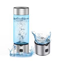 Garrafa de água hidrogenada IJEUH 460 ml com tecnologia SPE/PEM