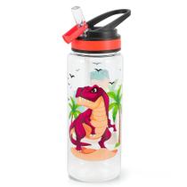 Garrafa de água Home Tune Cute para meninos da escola, dinossauro de 680 ml