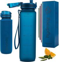 Garrafa de água Hydracy com marcador de tempo 950 ml sem BPA Garrafa de água Hydracy com marcador de tempo 950 ml sem BPA