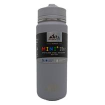 Garrafa de Agua Hydrapeak Mini 600ML - Cinza 1043373 Garrafa de Agua Hydrapeak Mini 600ML - Cinza 1043373