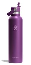 Garrafa de água Hydro Flask 710 ml térmica com tampa de canudo à prova de vazamentos Garrafa de água Hydro Flask 710 ml térmica com tampa de canudo à prova de vazamentos