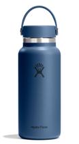 Garrafa de água Hydro Flask 946 ml isolada à prova de vazamentos azul