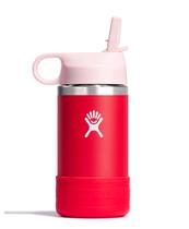 Garrafa de água Hydro Flask Kids 350ml com tampa de palha Goji Garrafa de água Hydro Flask Kids 350ml com tampa de palha Goji