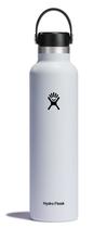 Garrafa de água Hydro Flask Standard Flex Cap 710mL branca