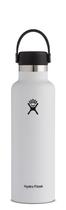 Garrafa de água Hydro Flask Standard Mouth 620ml branca
