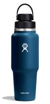 Garrafa de água Hydro Flask Wide Flex Chug Cap 950mL Indigo