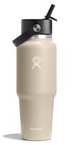 Garrafa de água Hydro Flask Wide Flex Straw 950 ml de aveia Garrafa de água Hydro Flask Wide Flex Straw 950 ml de aveia