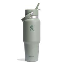 Garrafa de água Hydro Flask Wide Flex Straw 950ml Agave Garrafa de água Hydro Flask Wide Flex Straw 950ml Agave