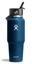 Garrafa de água Hydro Flask Wide Flex Straw 950mL Indigo