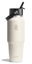 Garrafa de água Hydro Flask Wide Flex Straw 950ml Ivory Garrafa de água Hydro Flask Wide Flex Straw 950ml Ivory