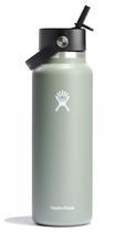Garrafa de água Hydro Flask Wide Flex Straw Cap 1,2 L Agave Garrafa de água Hydro Flask Wide Flex Straw Cap 1,2 L Agave