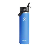 Garrafa de água Hydro Flask Wide Flex Straw Cap 700mL Garrafa de água Hydro Flask Wide Flex Straw Cap 700mL
