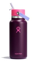 Garrafa de água Hydro Flask Wide Flex Straw Cap 946mL Sugarplum Garrafa de água Hydro Flask Wide Flex Straw Cap 946mL Sugarplum