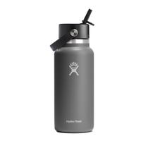 Garrafa de água Hydro Flask Wide Flex Straw Cap 950 ml Stone