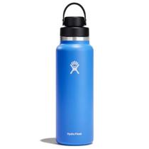 Garrafa de água Hydro Flask Wide Mouth 1,2 L com tampa de chuva Cascade Garrafa de água Hydro Flask Wide Mouth 1,2 L com tampa de chuva Cascade