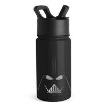 Garrafa de Água Infantil Darth Vader - Inox, Isolada, 14oz - Coleção Summit