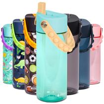 Garrafa de água infantil Elemental Splash 532 ml livre de BPA à prova de vazamentos Garrafa de água infantil Elemental Splash 532 ml livre de BPA à prova de vazamentos