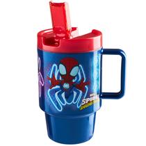Garrafa de Água Infantil Get Trend Homem-Aranha 500ml Livre de BPA