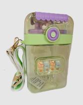 Garrafa de Água Infantil Hello Summer com Bocal Dupla 850ml