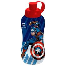 Garrafa de água infantil Heróis Marvel 550ml