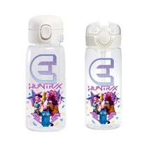 Garrafa De Água Infantil Kpop Demon Hunters 600/400ML Copo Com Canudo Recipiente Plástico Para