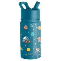 Garrafa de Água Infantil Simple Modern Blippi Kids - 414ml em Aço Inoxidável
