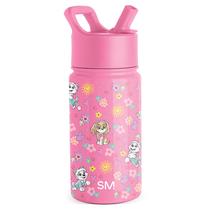 Garrafa de Água Infantil Simple Modern Paw Patrol - 414ml em Aço Inoxidável